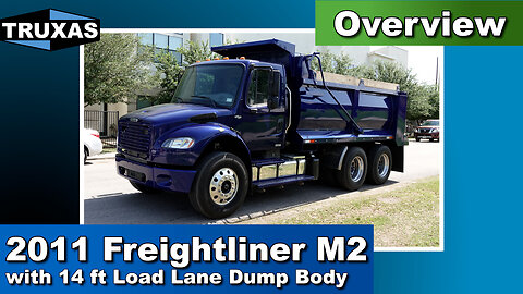 Overview: 2011 Freightliner M2 with 14ft Load Lane Dump Body