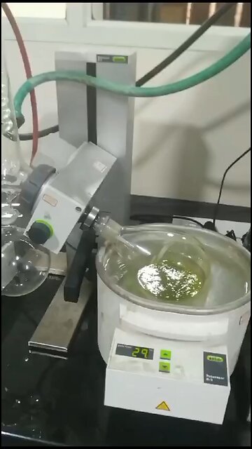 Rotary Evaporator in Action: Visual Overview