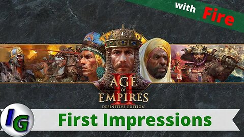 Age of Empires II: Definitive Edition First Impression Gameplay on Xbox Game Pass with Fire