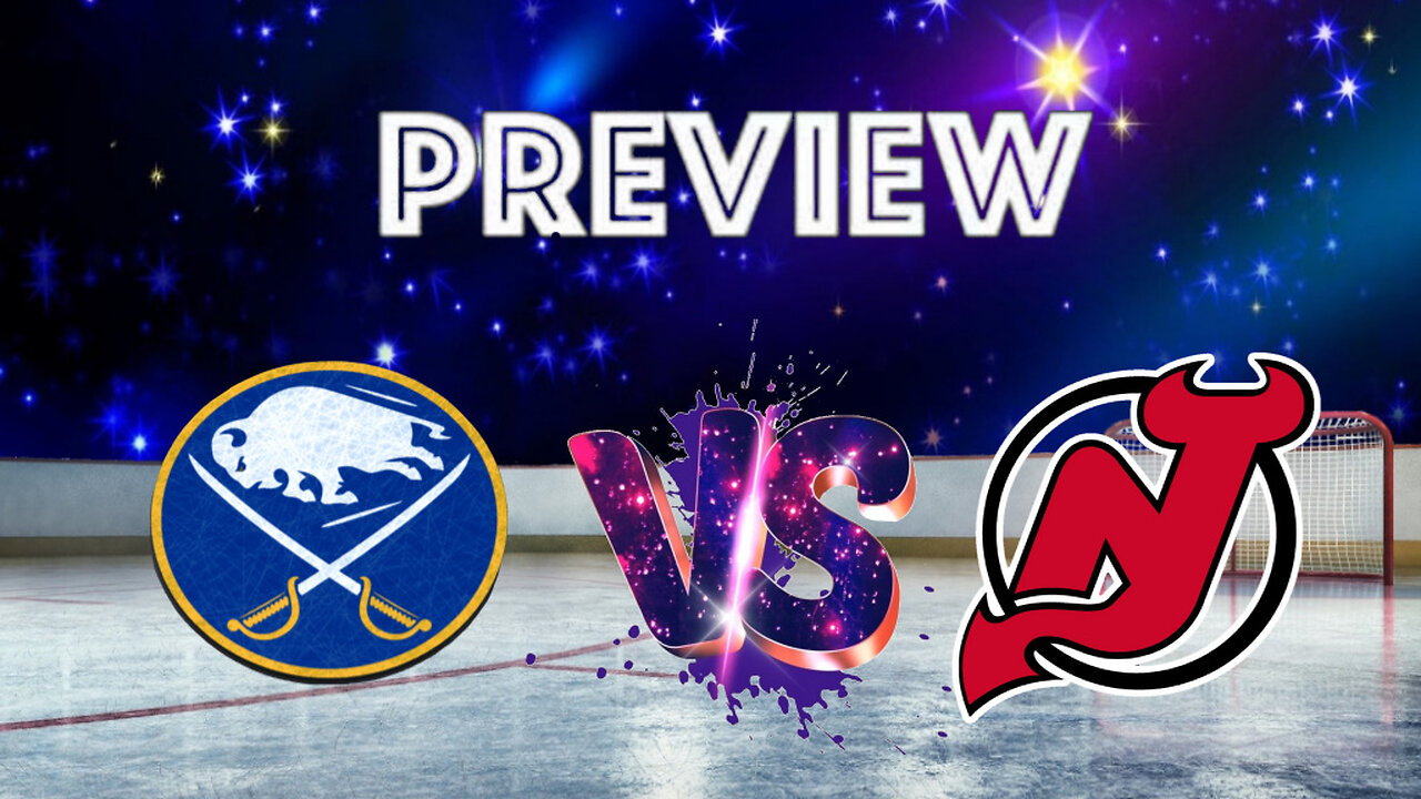 Buffalo Sabres at New Jersey Devils game 2 preview. NHL Global series from Prague Czech Republic.