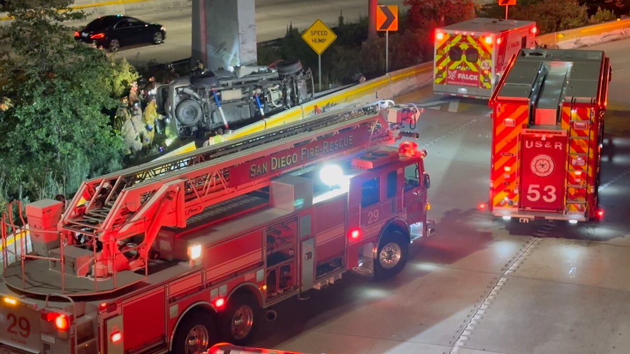 Person Trapped in Rollover