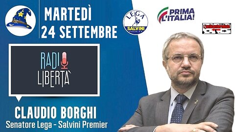 🔴 73ª Puntata della rubrica Scuola di Magia di Claudio Borghi su Radio Libertà (24/09/2024).