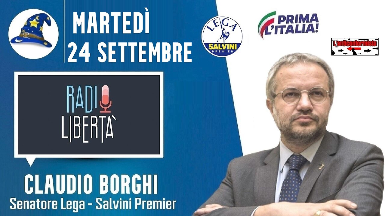 🔴 73ª Puntata della rubrica Scuola di Magia di Claudio Borghi su Radio Libertà (24/09/2024).