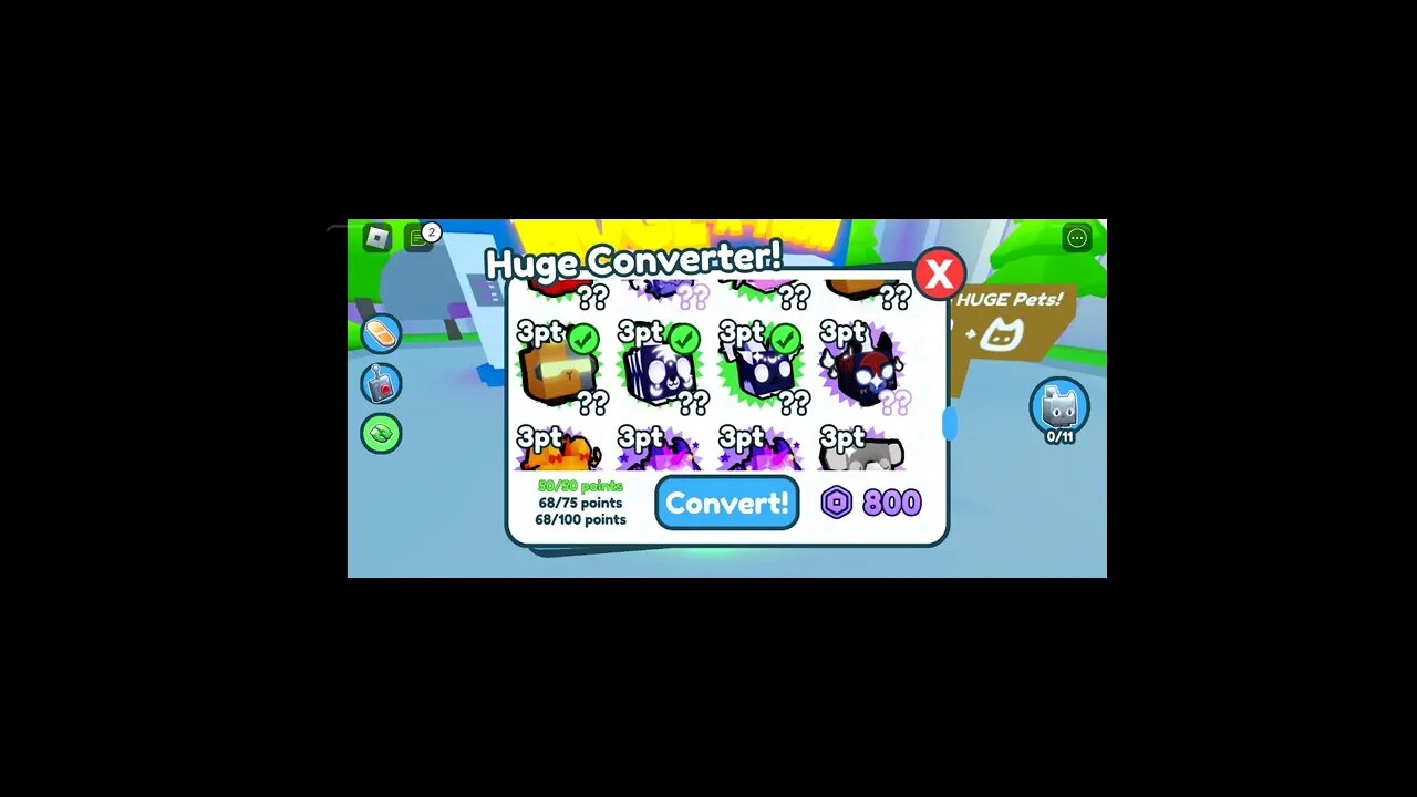 I got three huge machine eggs with my really rare exclusives