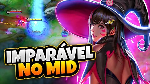 ELA ARREBENTA QUALQUER UM! MUITO CONTROLE E DANO | MOBILE LEGENDS