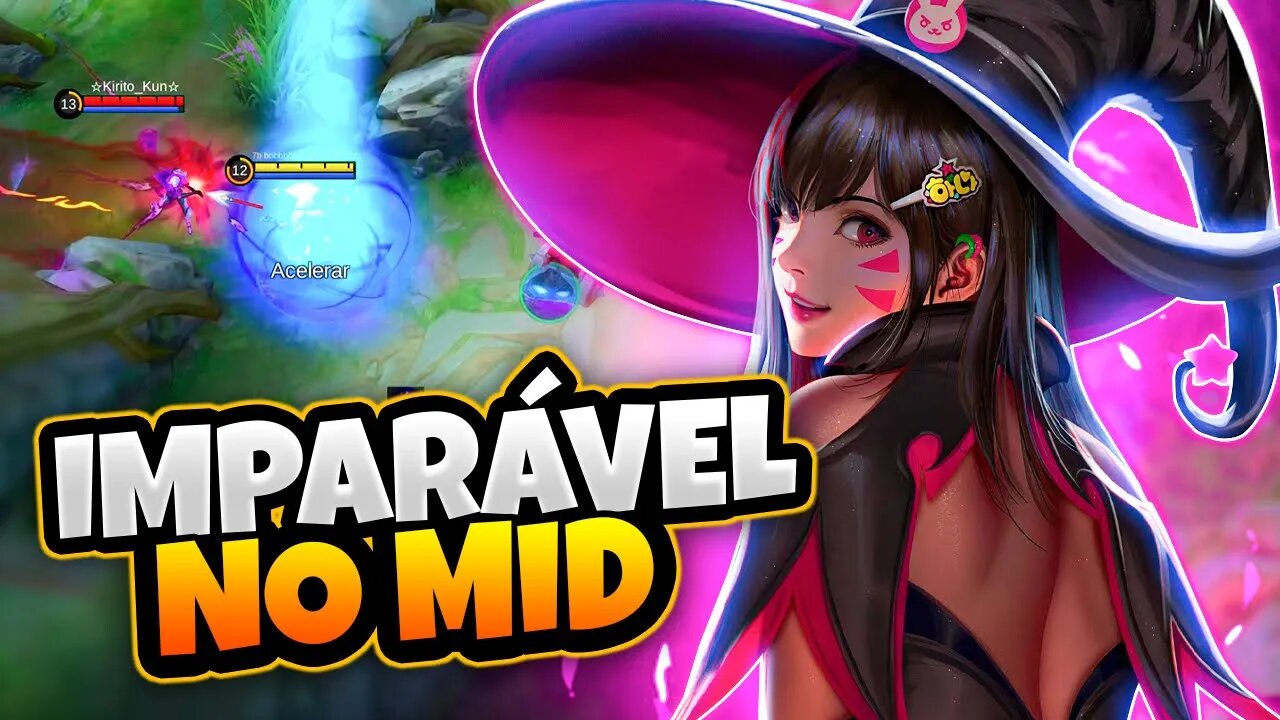 ELA ARREBENTA QUALQUER UM! MUITO CONTROLE E DANO | MOBILE LEGENDS