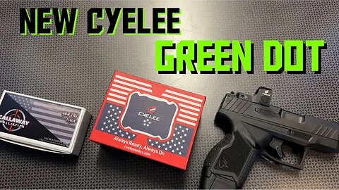 New Cyelee CAT Green Dot (RMS/RMSC)