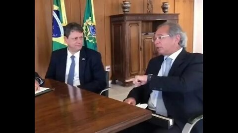 PAULO GUEDES ACEITA CONVITE DE TARCÍSIO E MAIS.