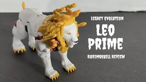 Legacy Maximal Leo Prime Voyager Transformers Figure - Rodimusbill Review