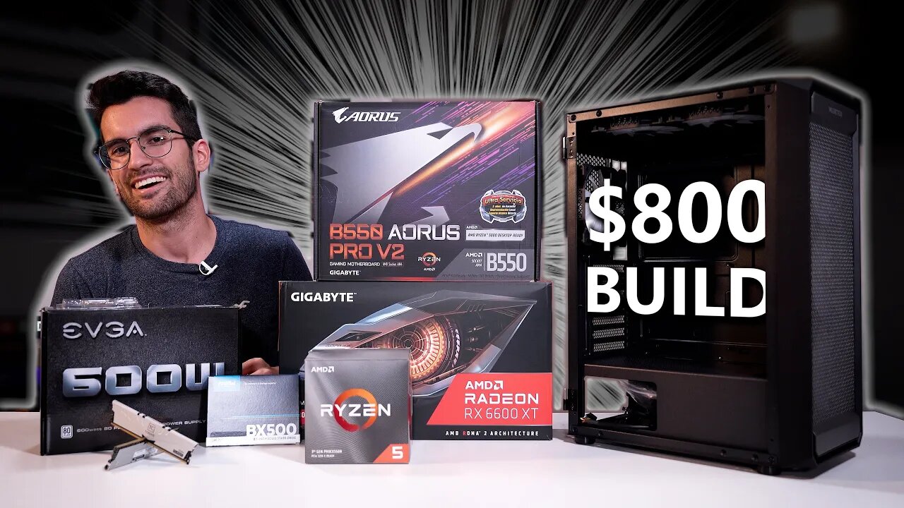 Building an $800 Gaming PC and Giving It Away!