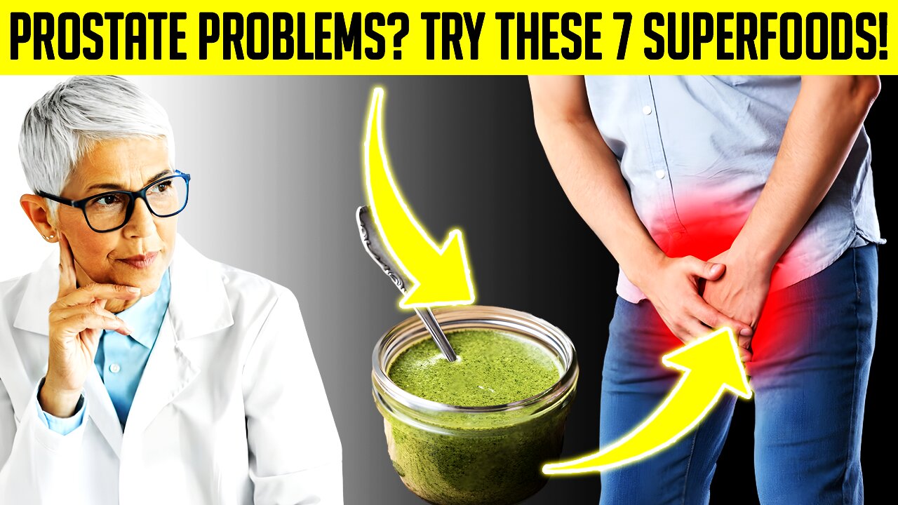 How to BOOST PROSTATE HEALTH with 7 Foods