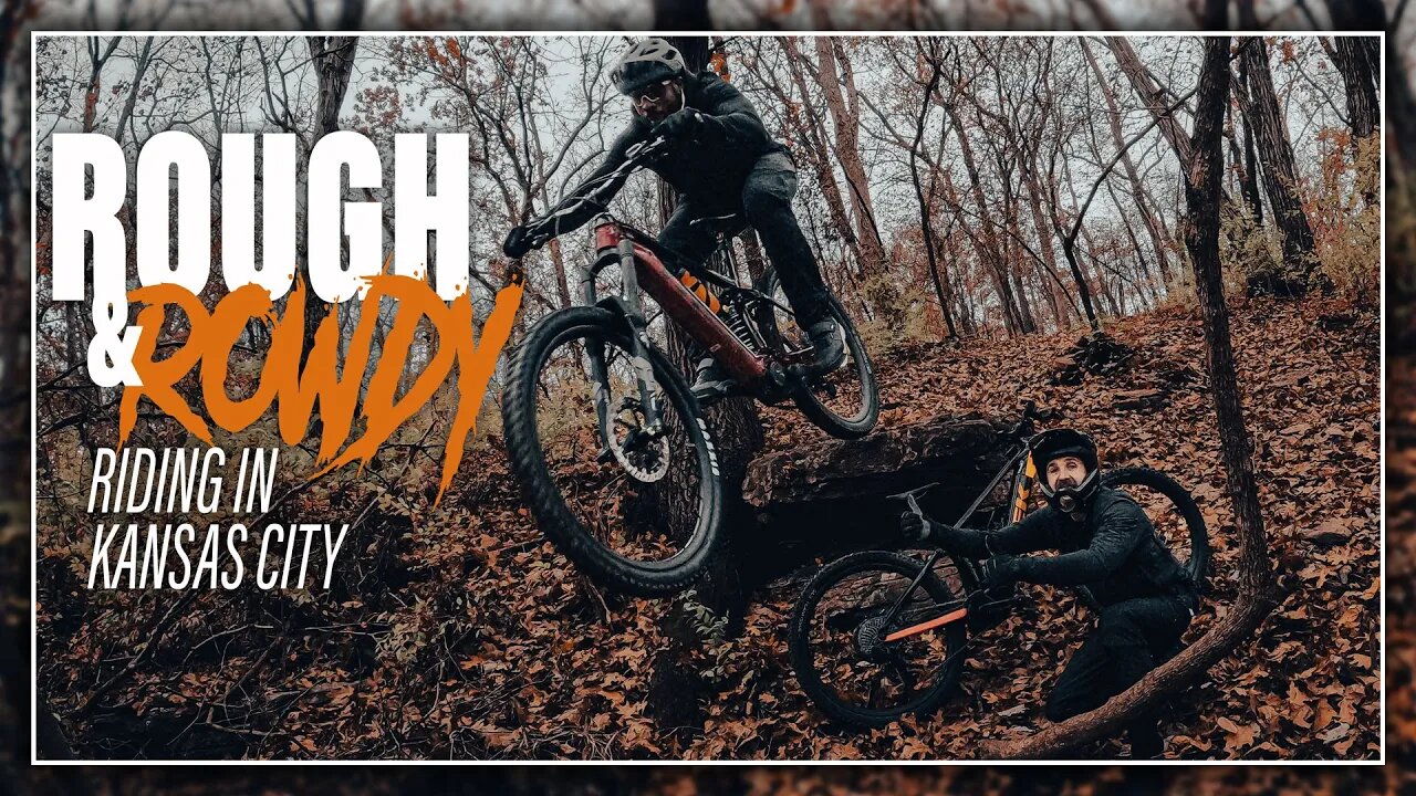 Rough & Rowdy Kansas City Mountain Bike Trails! Blue River Park and Swope Park