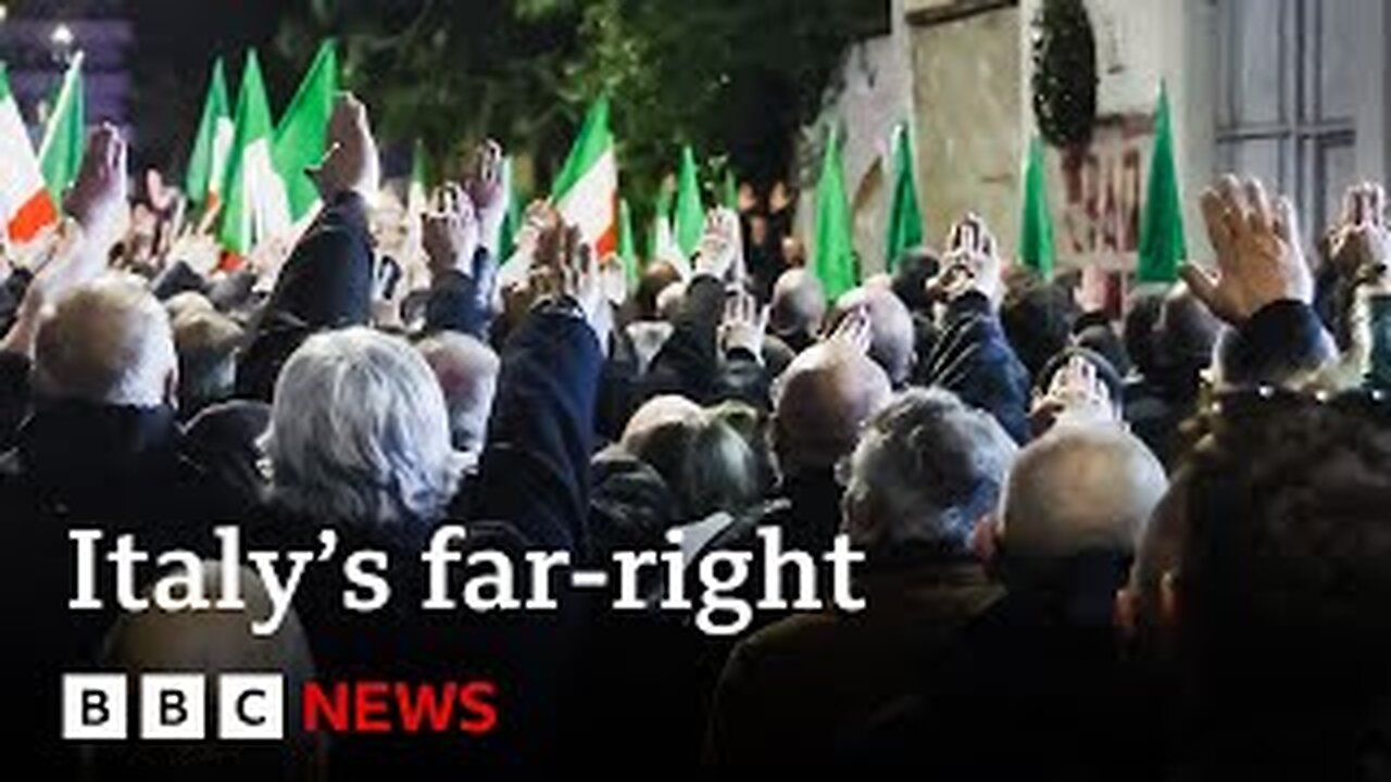 Italy's PM says fascism is 'consigned tohistory' - not everyone is so sure | BBC News