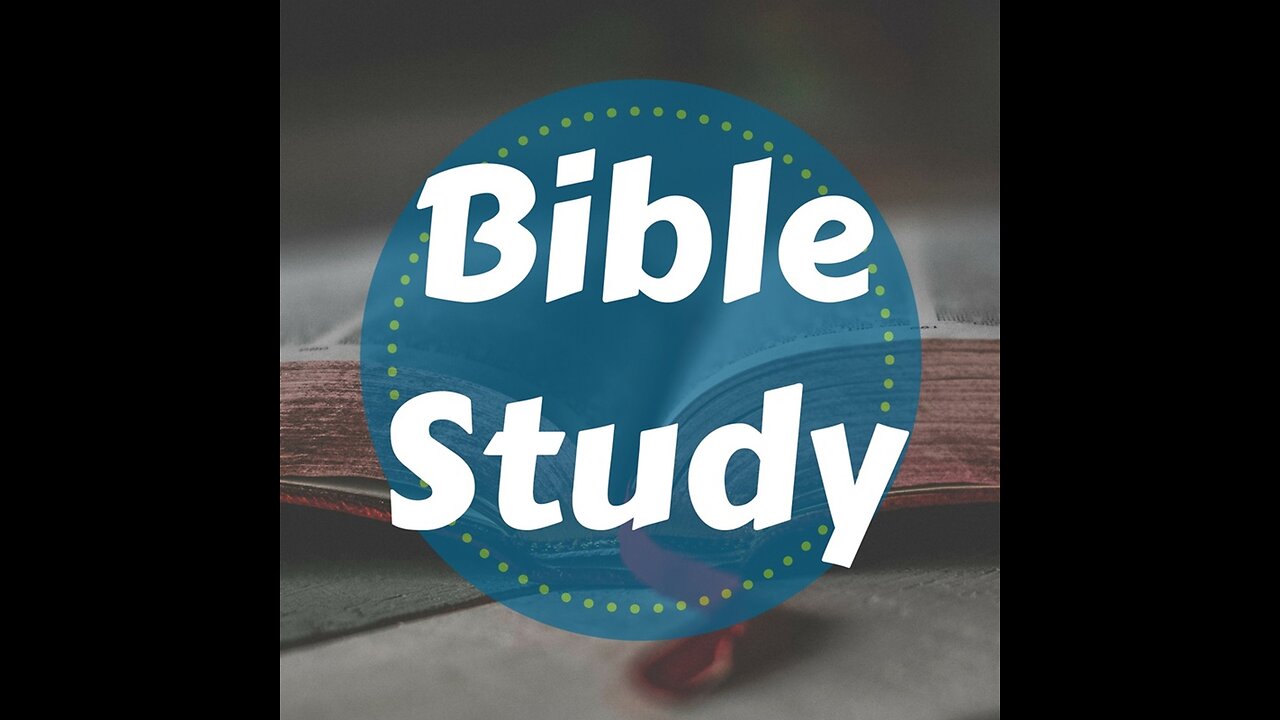 Bible Study for October 6, 2024