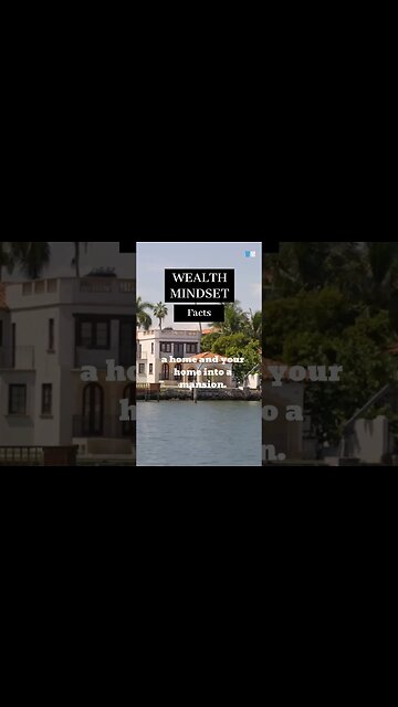 A WEALTH MINDSET MEANS THAT YOU CAN TURN YOUR HOUSE INTO... #shorts