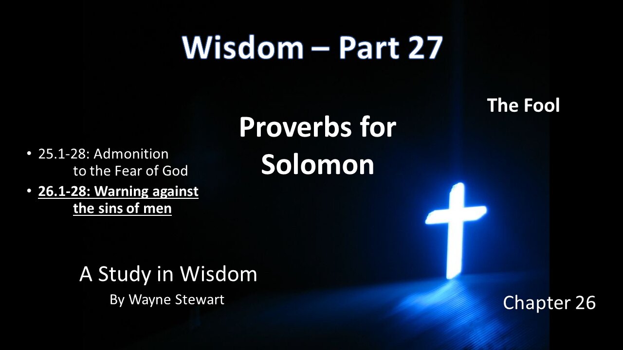 Wisdom - Part 27