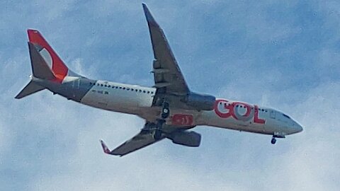 Boeing 737-800 PR-GUB coming from Salvador to Fortaleza