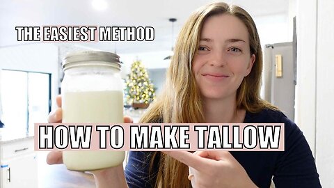 How to Render Beef Tallow (The EASIEST Method)