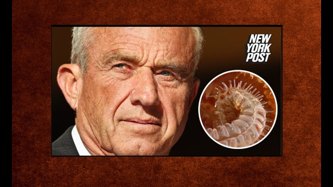 ❓RFK Jr. said doctors found a dead worm 🪱in his head after it ate part of his brain