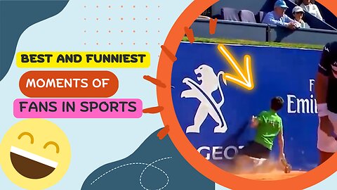 Best and Funniest Moments of Fans in Sports 😂