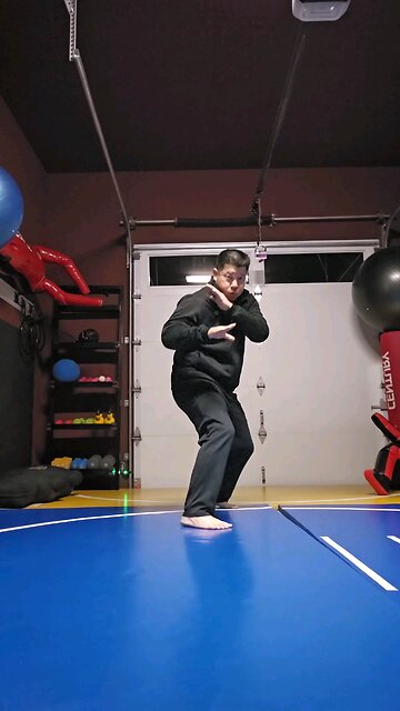 WTD Front Kick to Lotus Kick sequential