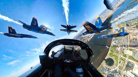 This Blue Angels Cockpit Video is Terrifying and Amazing | US Navy | CombatStories