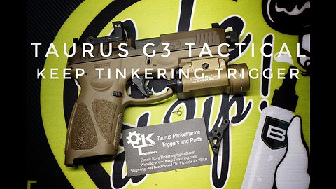 Taurus G3 Tactical Keep Tinkering Trigger Install