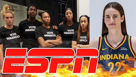 ESPN runs LAUGHABLE PROPAGANDA ad that tells the BIGGEST LIE about the WNBA! DOWNPLAYS Caitlin Clark