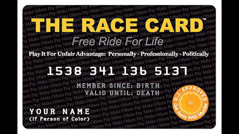 Overuse Of The Race Card