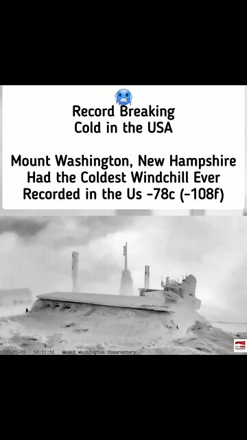 -78c Record Breaking Cold In The USA