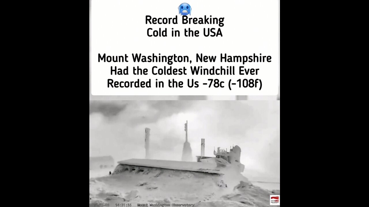 -78c Record Breaking Cold In The USA