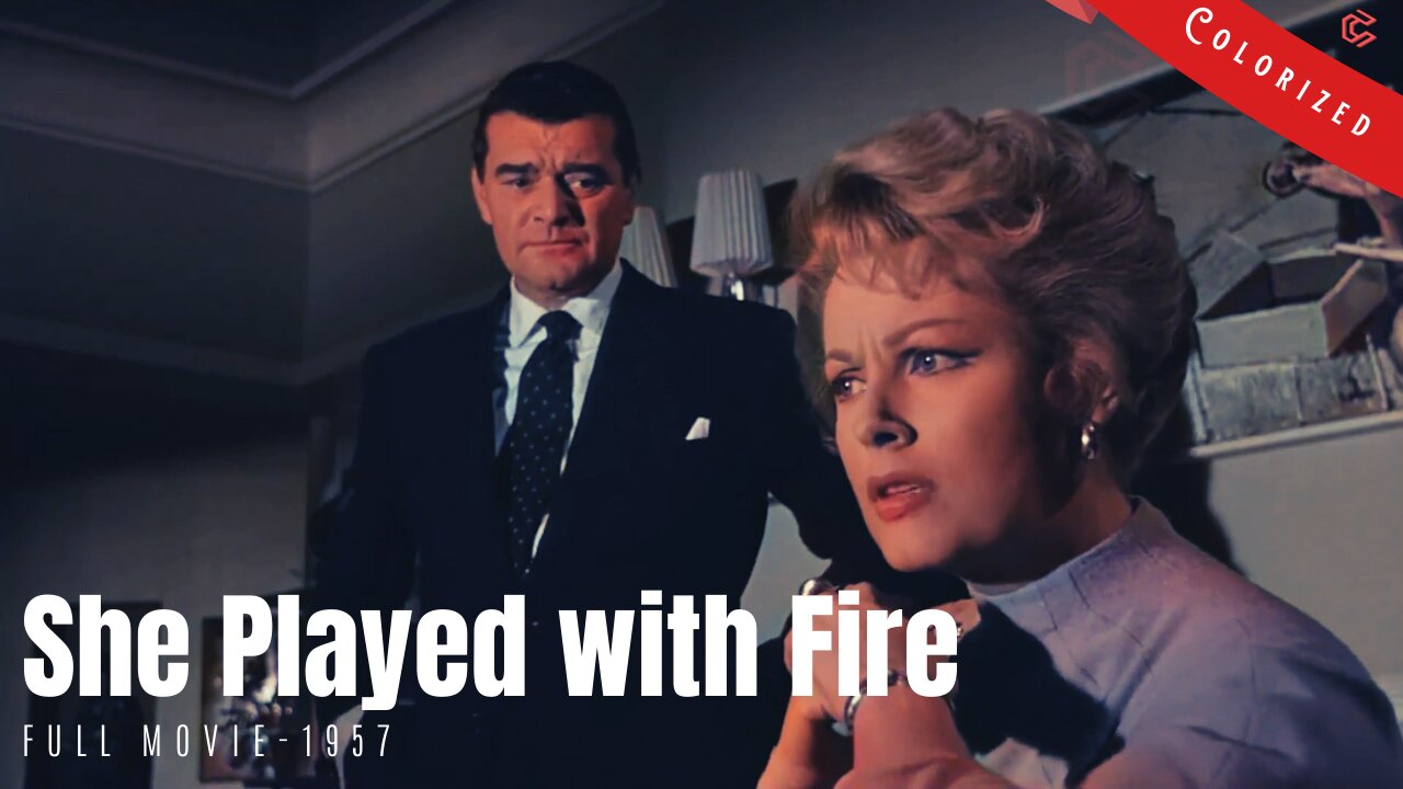 She Played with Fire/Fortune Is a Woman - 1957 | Colorized | Full Movie | Jack Hawkins