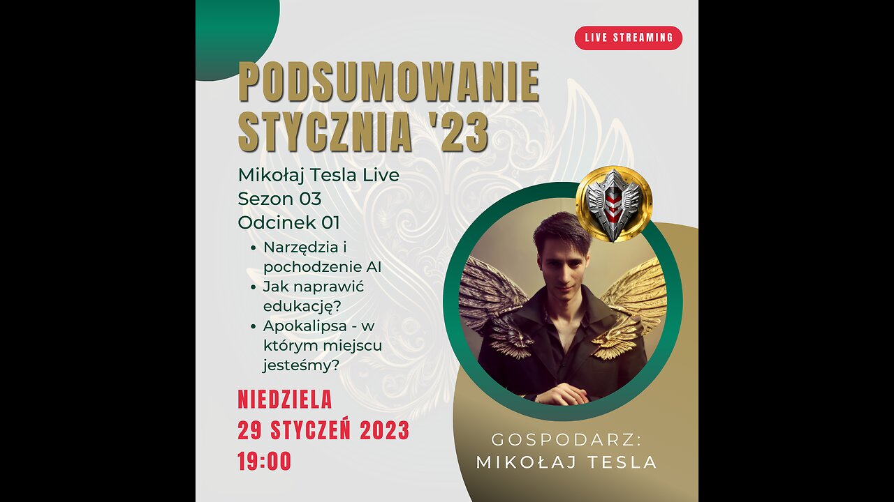 Podsumowanie Stycznia '23 | Mikołaj Tesla Live | S03 E01