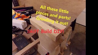 Little Parts and Pieces, Flats Skiff Boat Build - April 2021