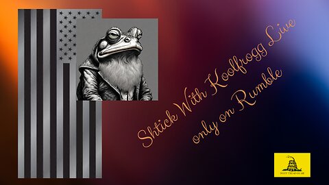 Shtick With Koolfrogg Live - Sunday Wind Down Stream -