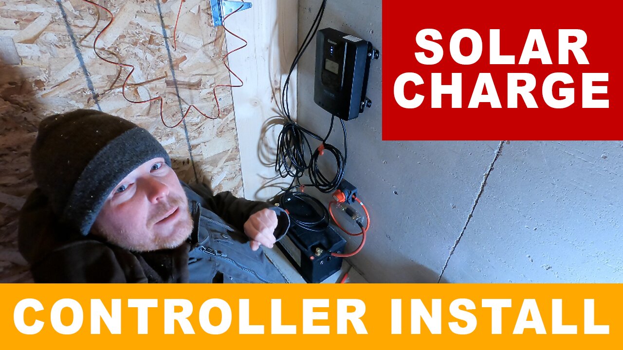 Chicken Coop Solar Panel Install