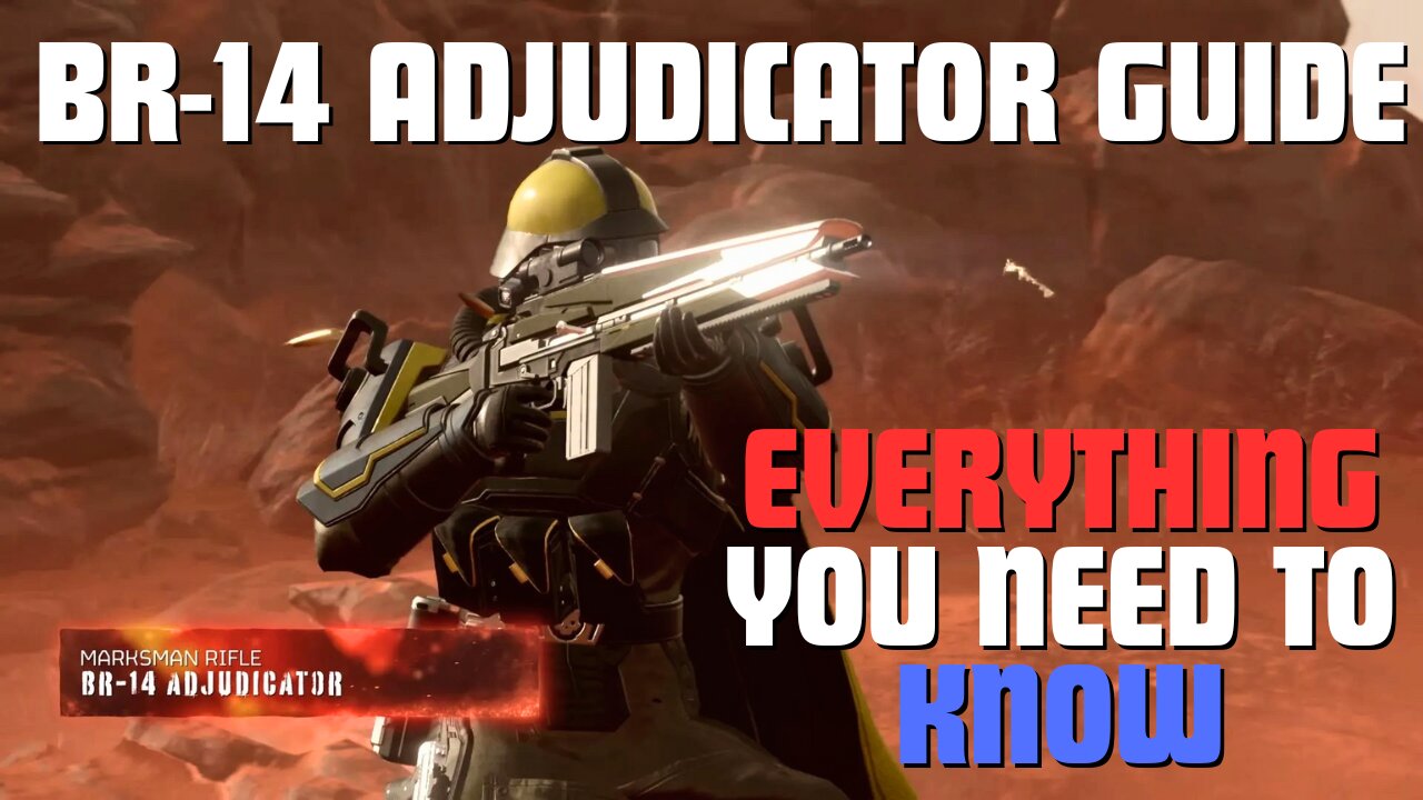 BR-14 Adjudicator Marksman Rifle Guide (Helldivers 2)