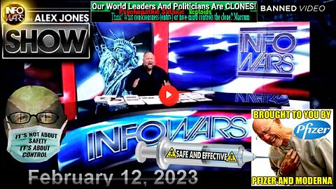 Globalists Push UFO Panic To Distract From Nord Stream False Flag To Start WW3! FULL SHOW 2/12/23