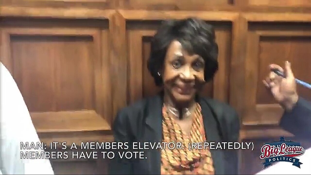 Maxine Waters-The Victim Of Her Own Advice-Push Back Wherever They Are