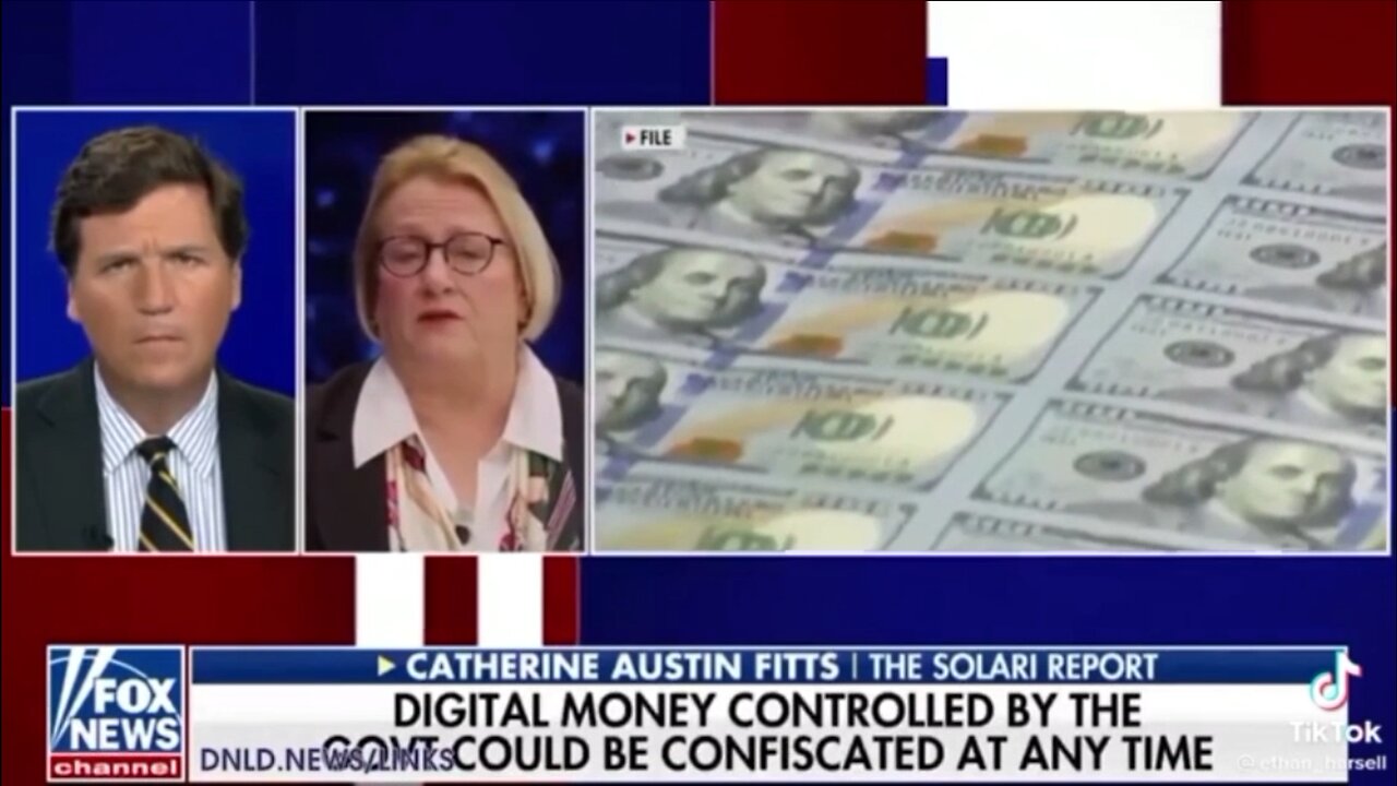 CBDC, Total Government Control!!! Catherine Austin Fitts, Tucker Carlson