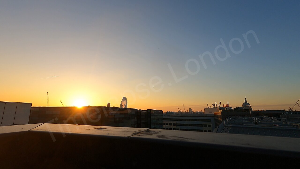 Sunset from Cannon Street