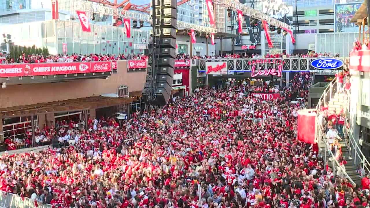 Chiefs Kingdom gets fired up for Super Bowl LVII