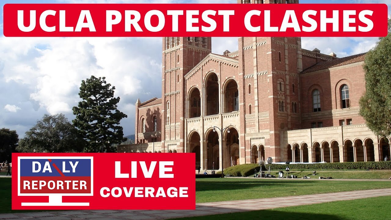 Clashes & Chaos at UCLA Protests - LIVE COVERAGE