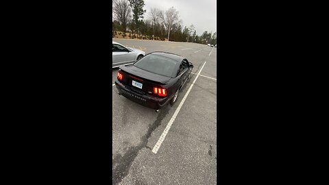 2001 mustang v6 burnout🔥