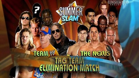 Team WWE vs The Nexus - SummerSlam 2010 (Full Match)