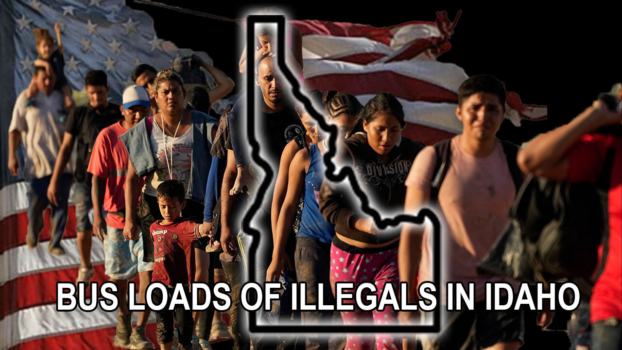 Busloads of Illegals Dropped off in Idaho Because the State is 'Too White'