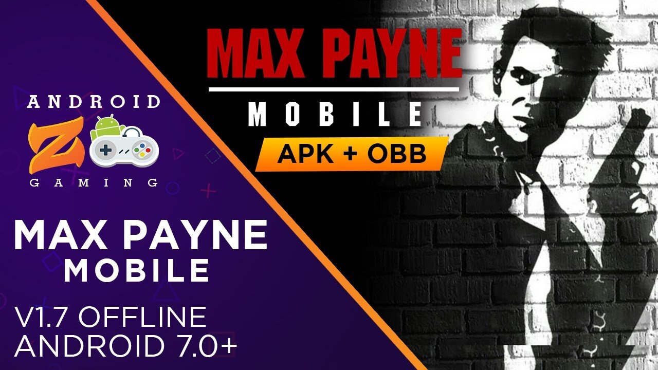 Max Payne Mobile - Android Gameplay (OFFLINE) 1.1GB+