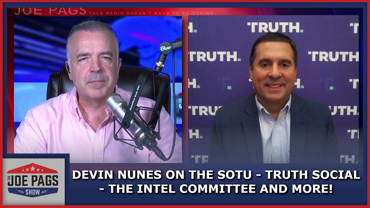 Truth Social CEO Devin Nunes on Biden's Lies - Repub Outbursts and More!