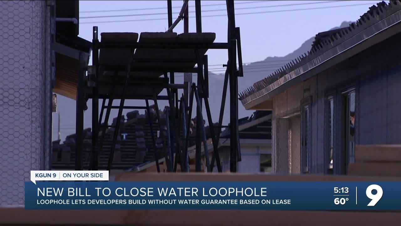 New bill to close water loophole