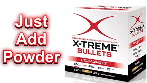 X-Treme Bullets 223 Reloading Kit